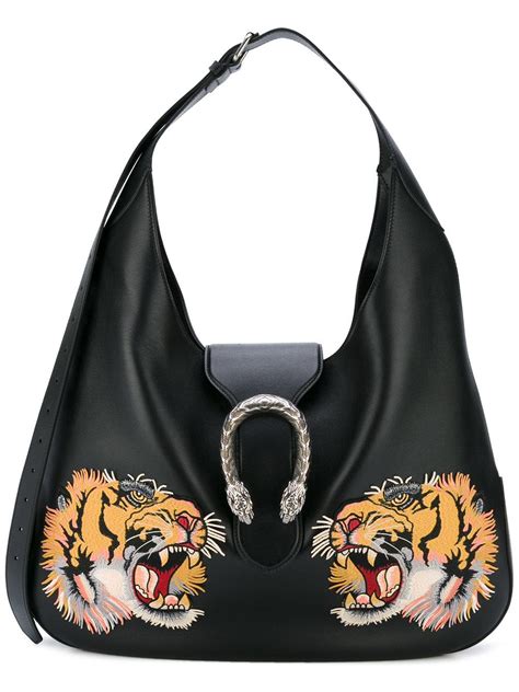 gucci bags with tiger head|Gucci handbag with lion head.